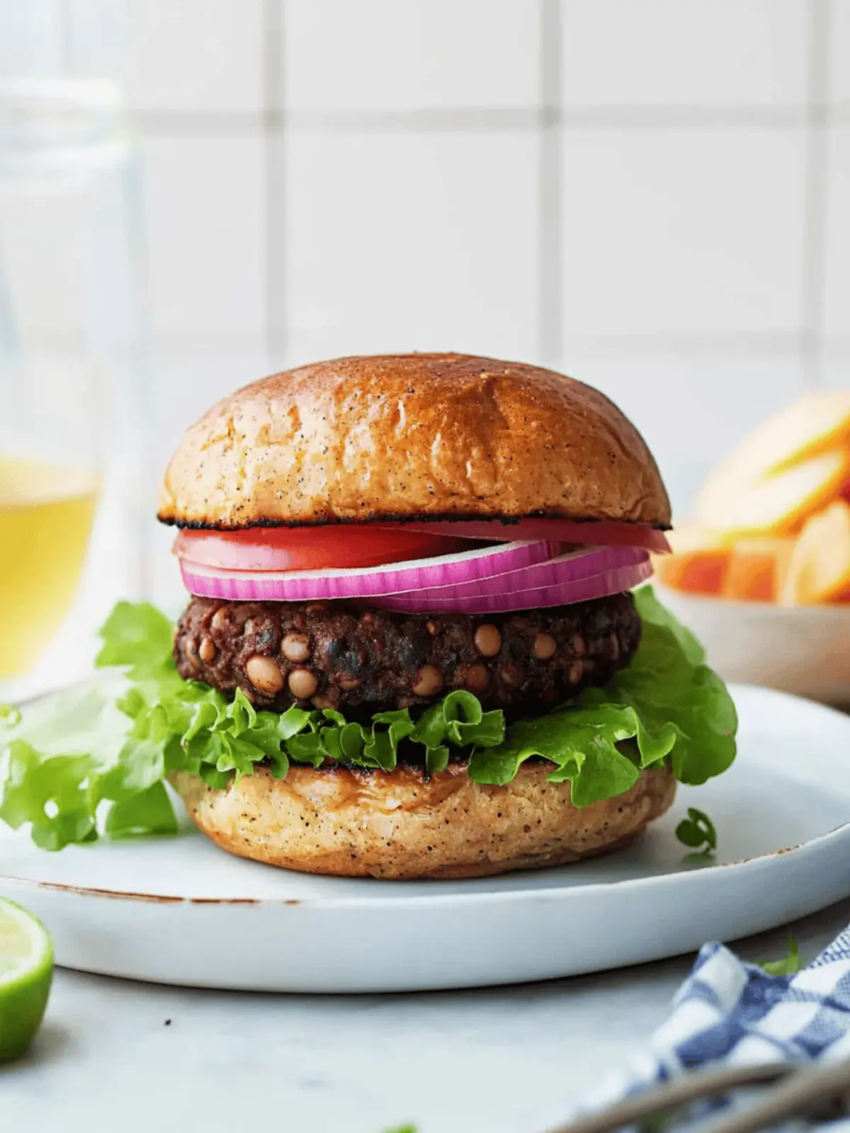 Whip Up Quick: 30-Minute Vegetarian Black Bean Burgers